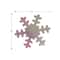 Beistle; Beistle 1oz. Opalescent Snowflakes Fanci-Fetti Packs, 3ct.; Category:Confetti; Image:3